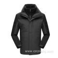 Plain double quilted padded track jacket